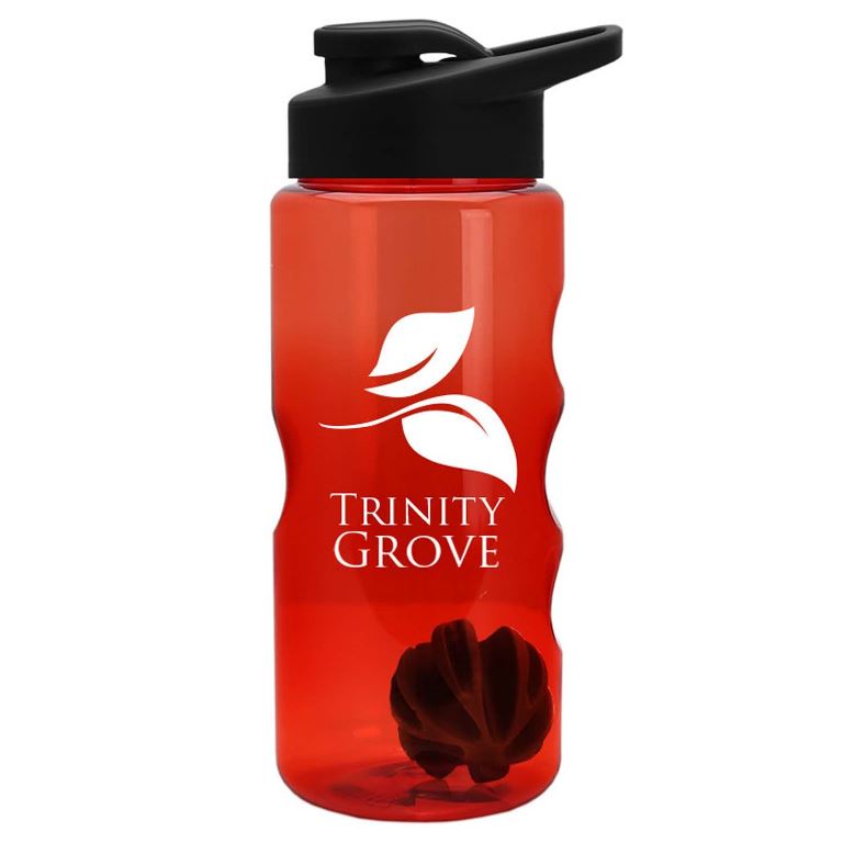 22 oz. Shaker Bottle - Drink-Thru Lid