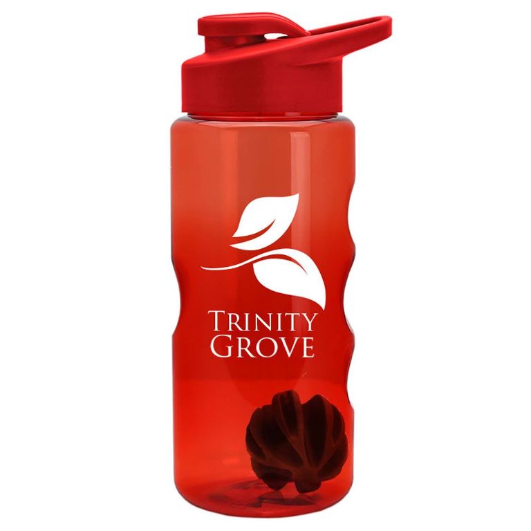 22 oz. Shaker Bottle - Drink-Thru Lid