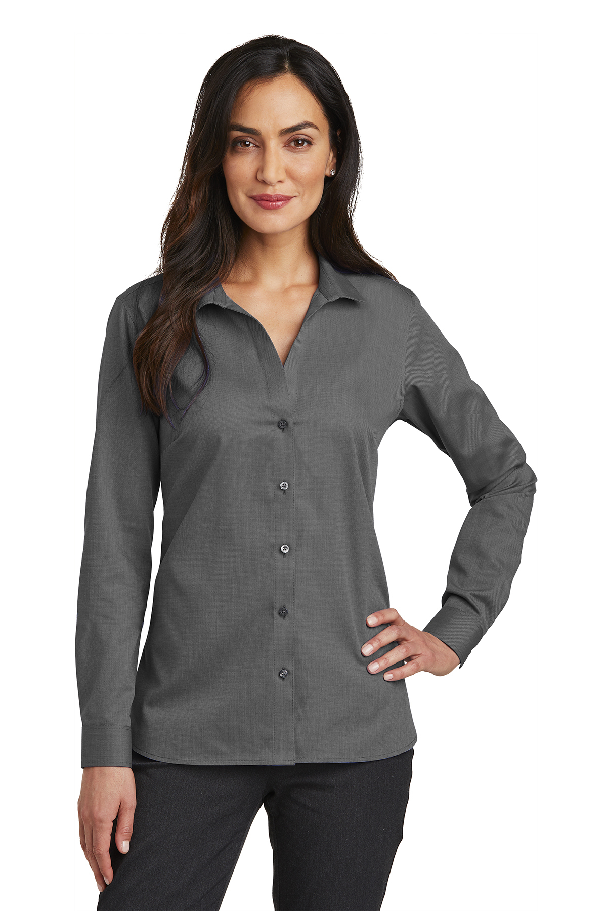 Red House® Ladies Nailhead Non-Iron Shirt