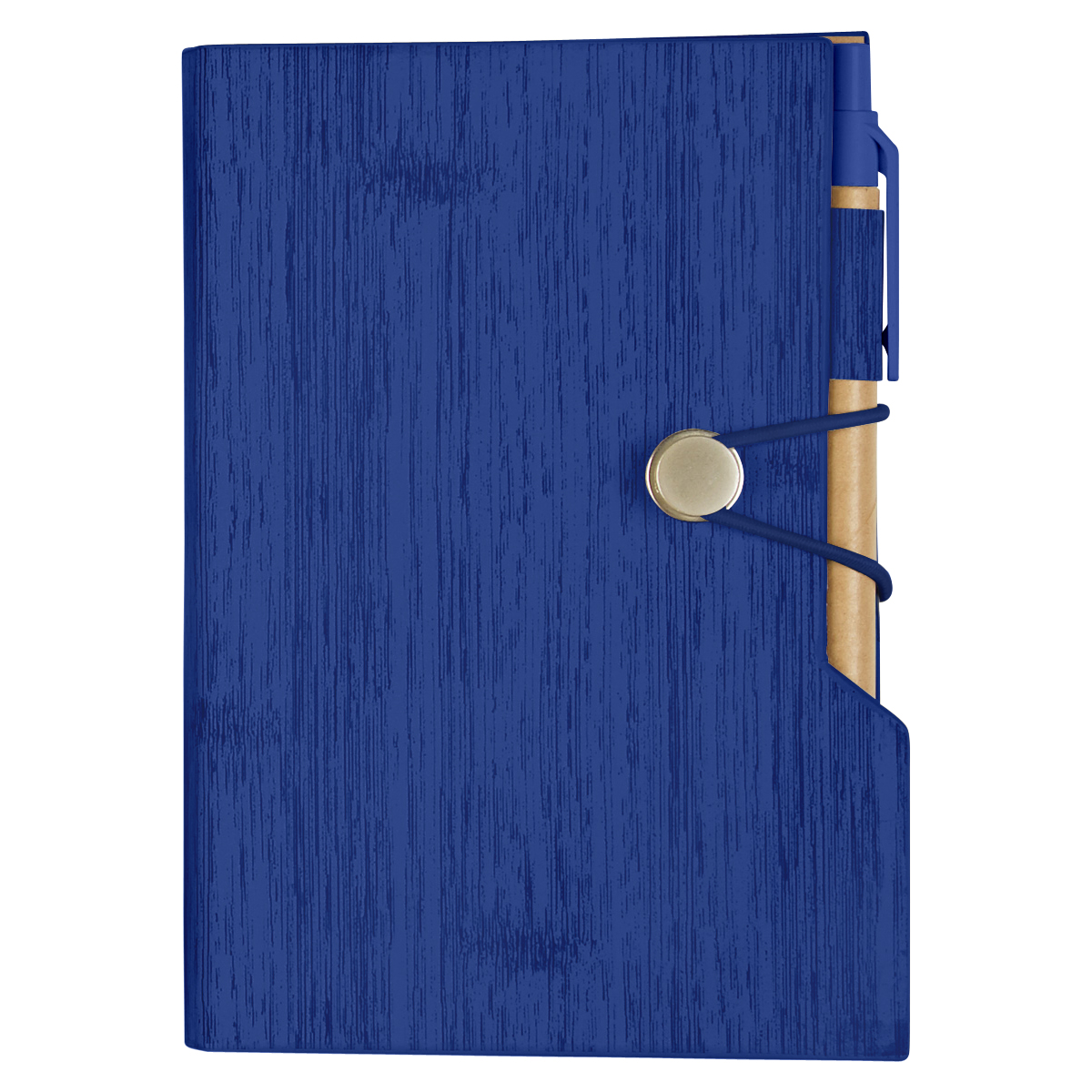 Woodgrain Look Notebook with Sticky Notes & Flags