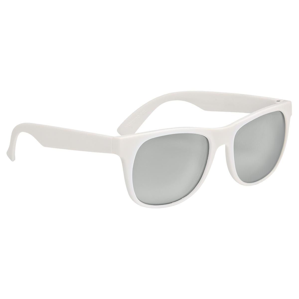 Rubberized Mirrored Sunglasses