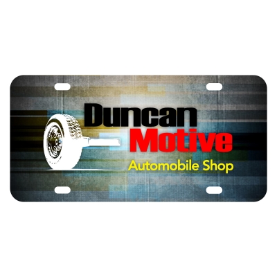 Custom License Plate 0.55