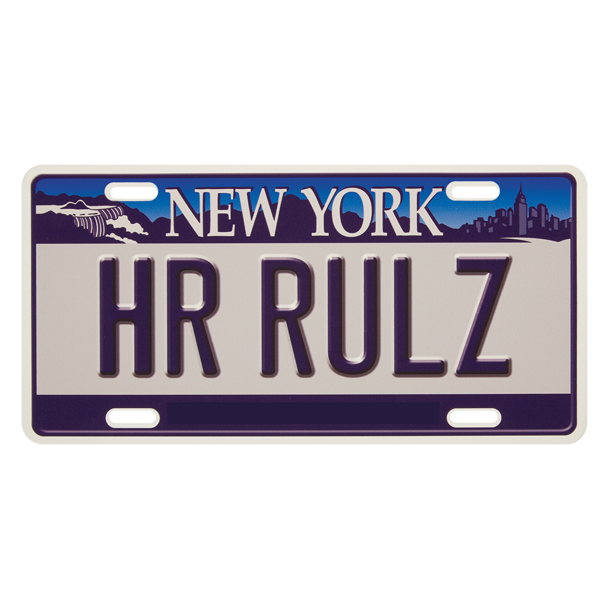Custom License Plate 0.75