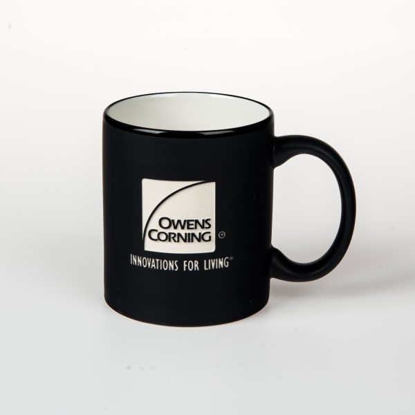 11oz Mondrian Mug - Black/White