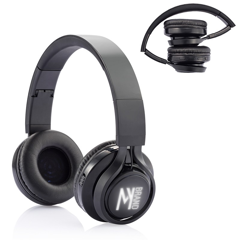 Light-Up-Your-Logo Wireless Headset