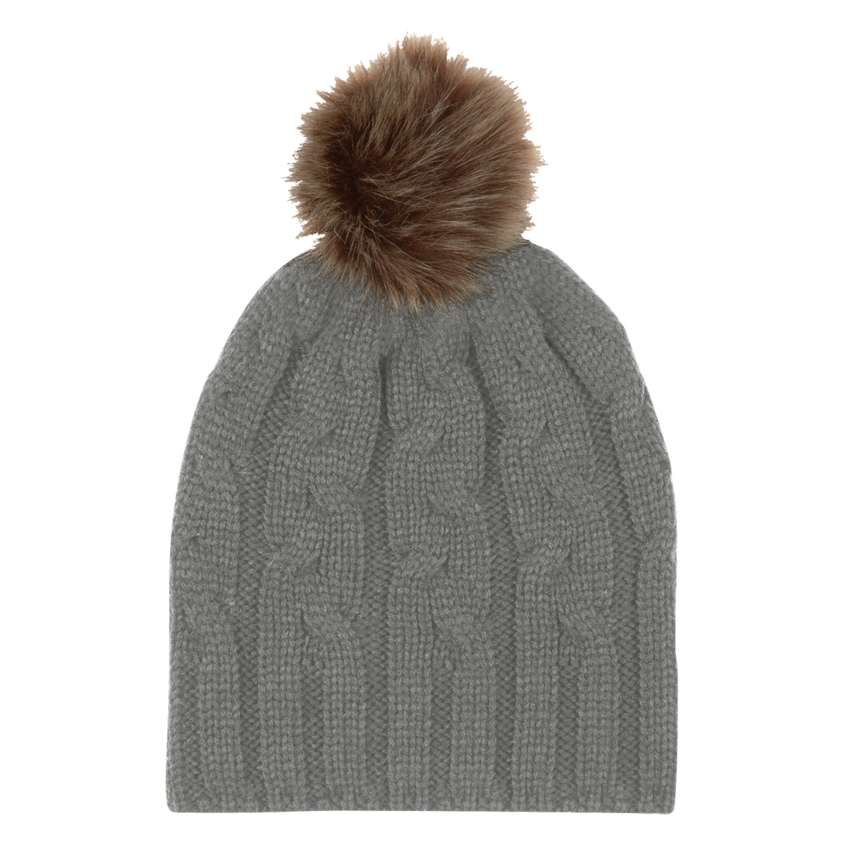 Mercury Promotions Online Store Cameron Cable Knit Pom Beanie_Embroidered