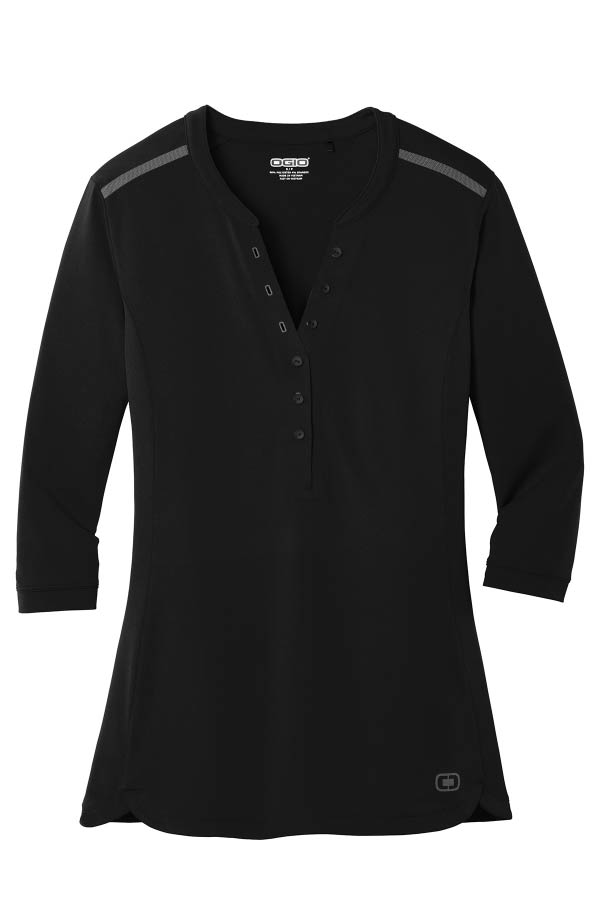 OGIO® Ladies Fuse Henley