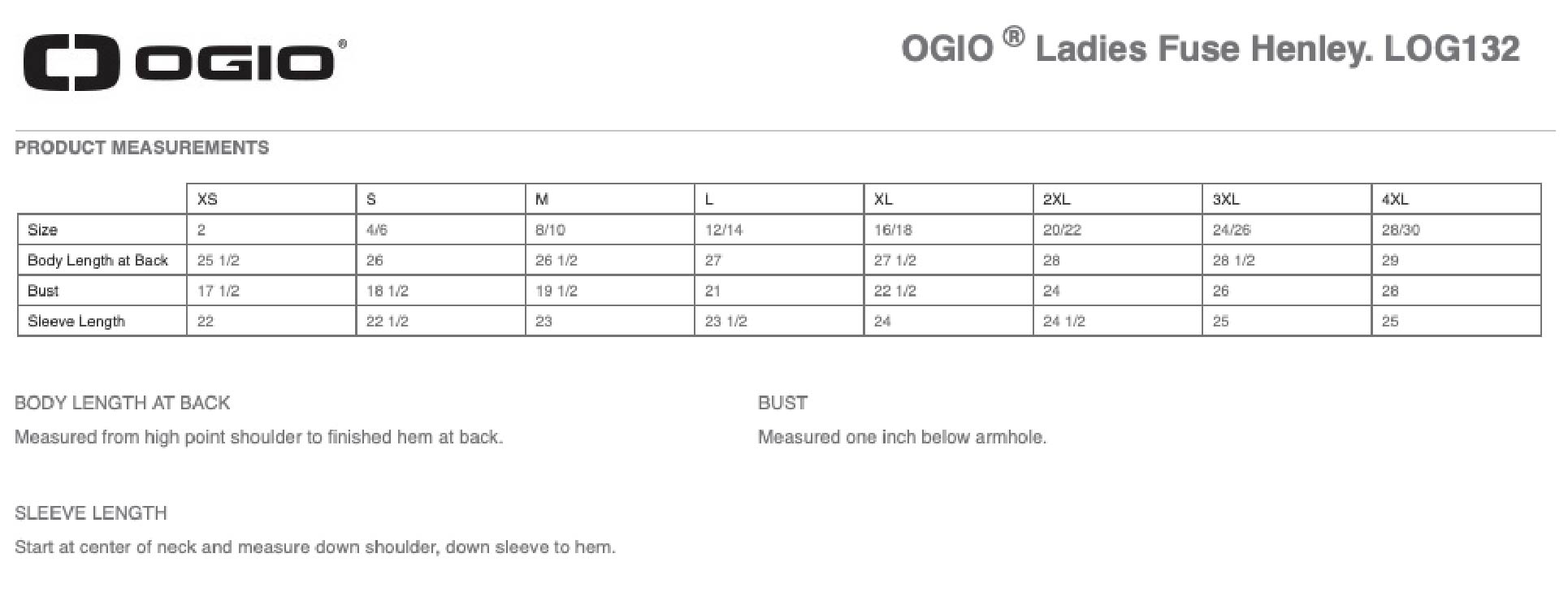 OGIO® Ladies Fuse Henley