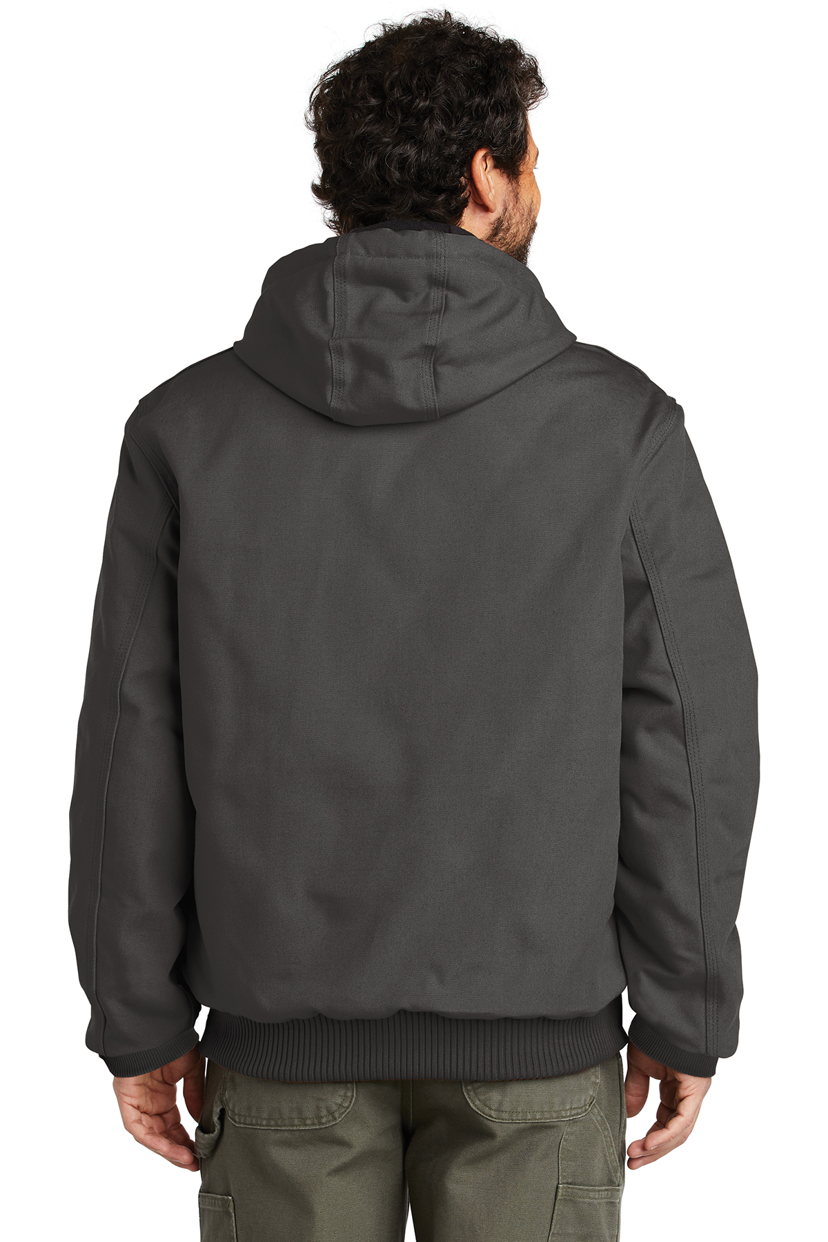 Carhartt® Quilted-Flannel-Lined Duck Active Jacket