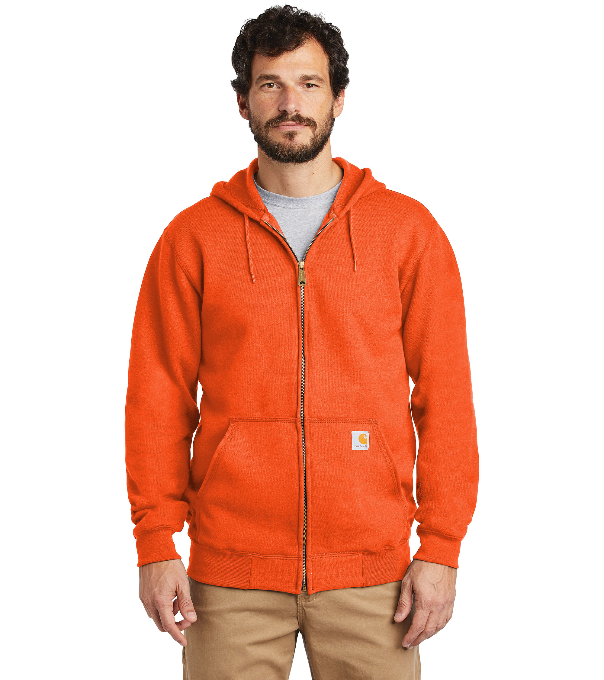 Carhartt ® Midweight Hooded Zip-Front Sweatshirt