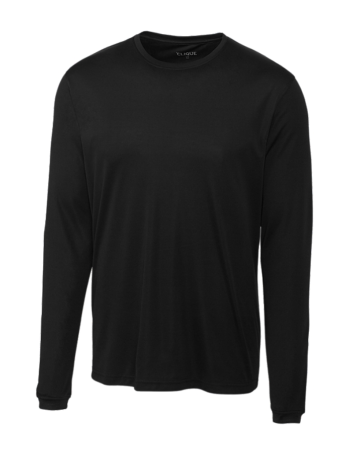 Clique Spin Eco Performance Long Sleeve Mens Tee Shirt