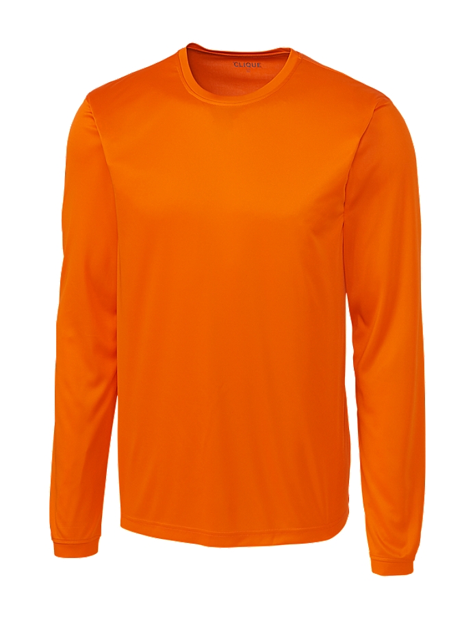 Clique Spin Eco Performance Long Sleeve Mens Tee Shirt