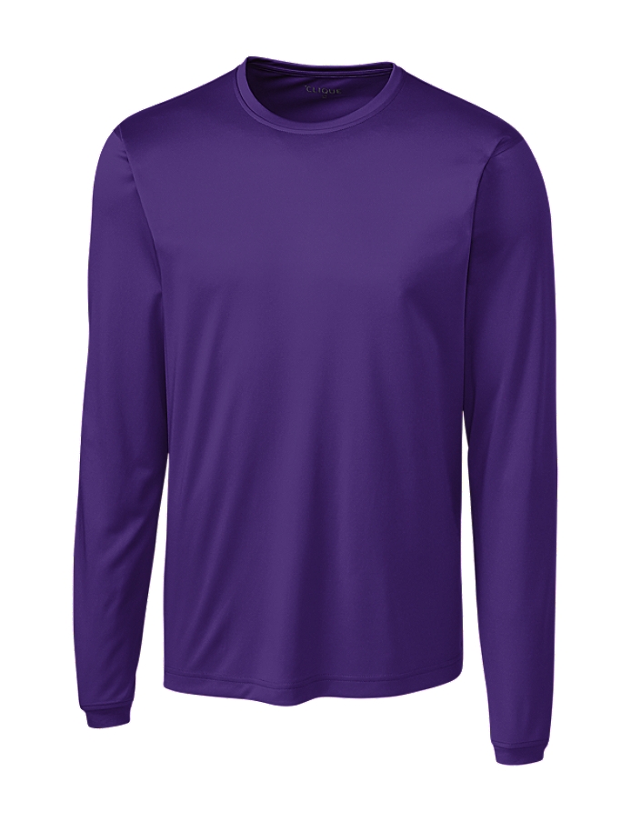 Clique Spin Eco Performance Long Sleeve Mens Tee Shirt