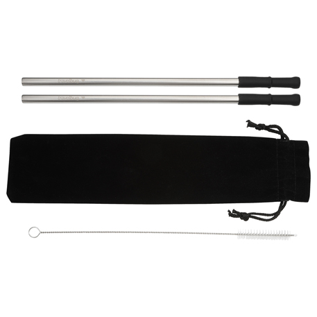 Reusable Stainless steel Straw Set with Brush