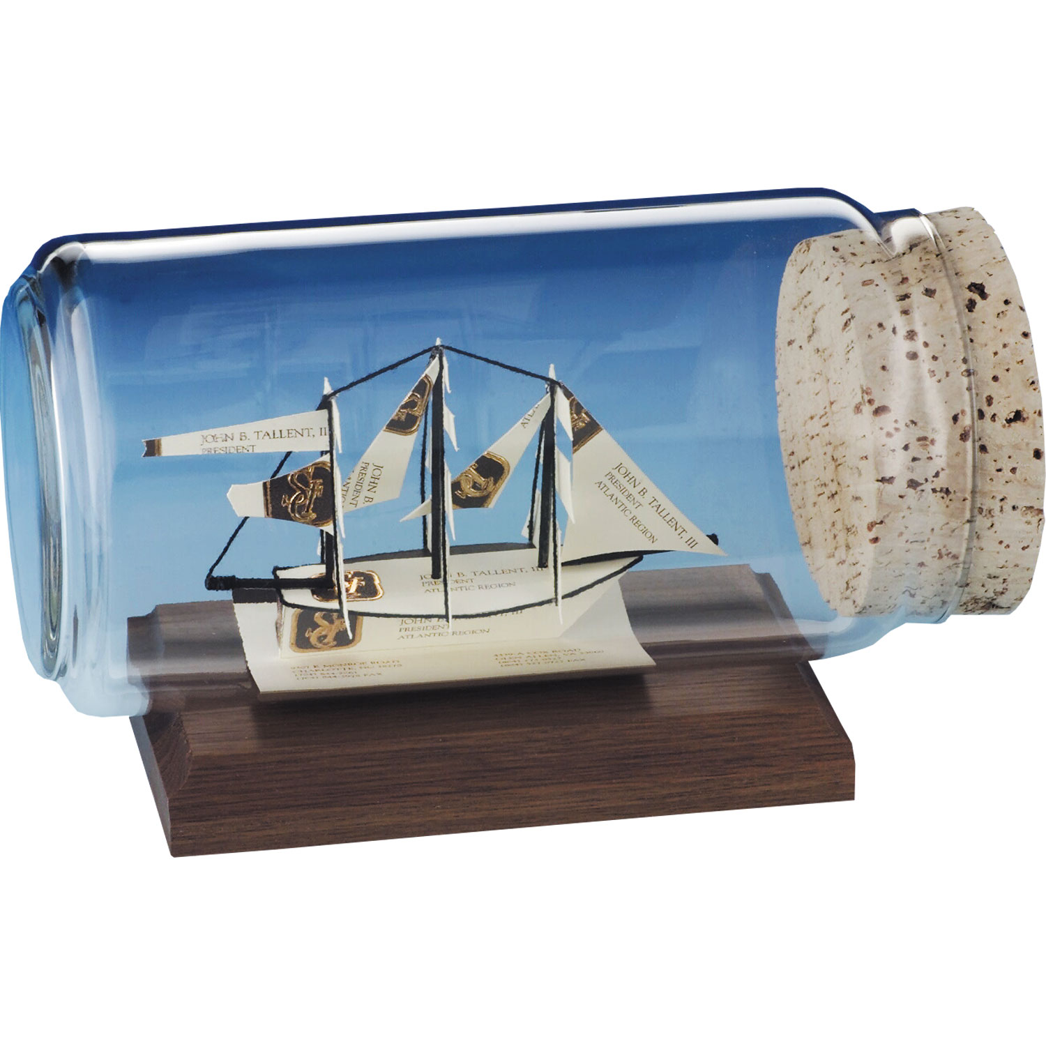 Business Card Sculpture - Clipper Ship