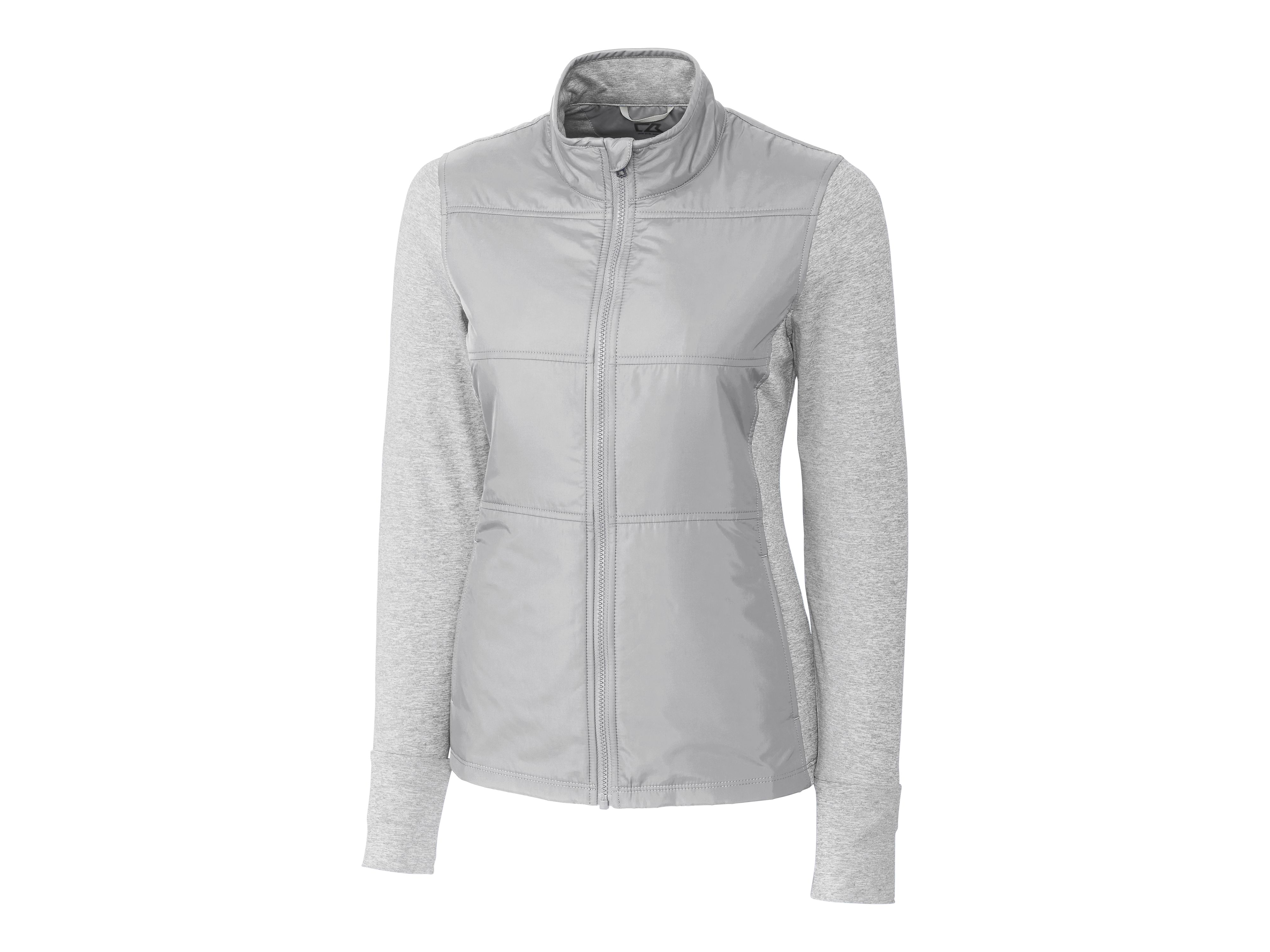 Stealth Hybrid Quilted Womens Full Zip Windbreaker Jacket