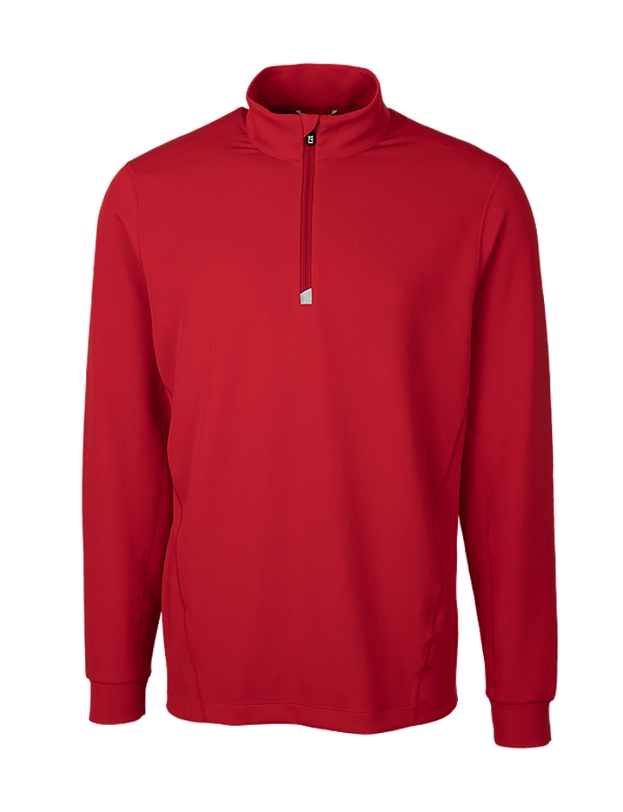 Traverse Stripe Stretch Quarter Zip Mens Pullover