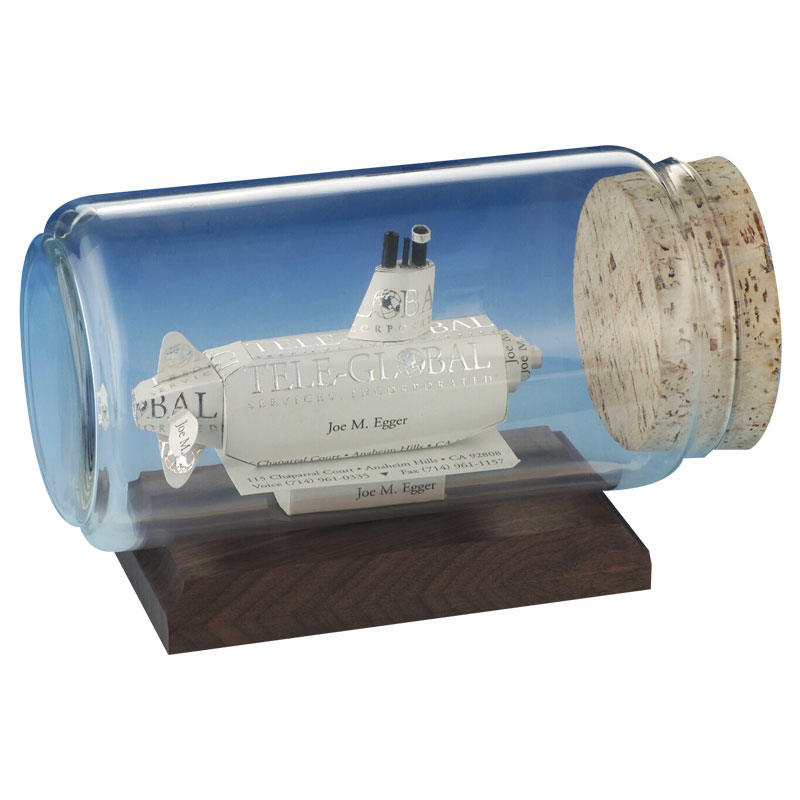 Business Card Sculpture - Submarine