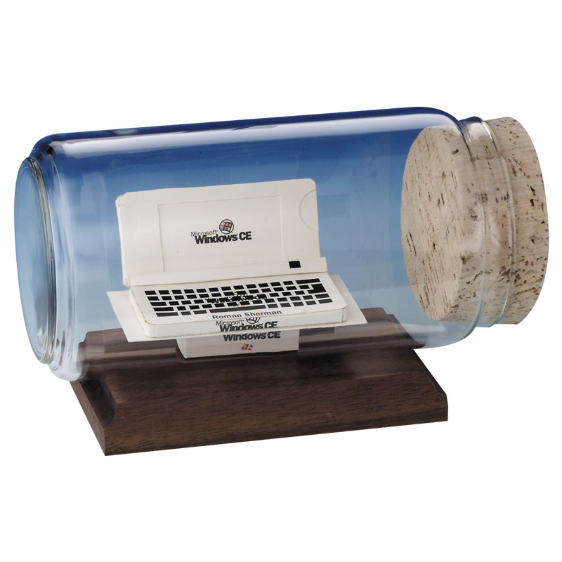 Business Card Sculpture - Laptop