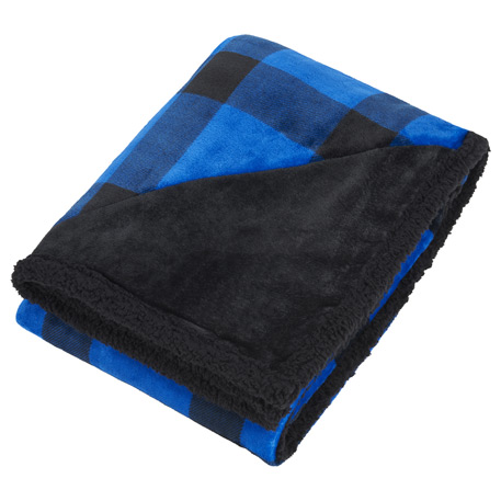 Field & Co.® Buffalo Plaid Sherpa Blanket