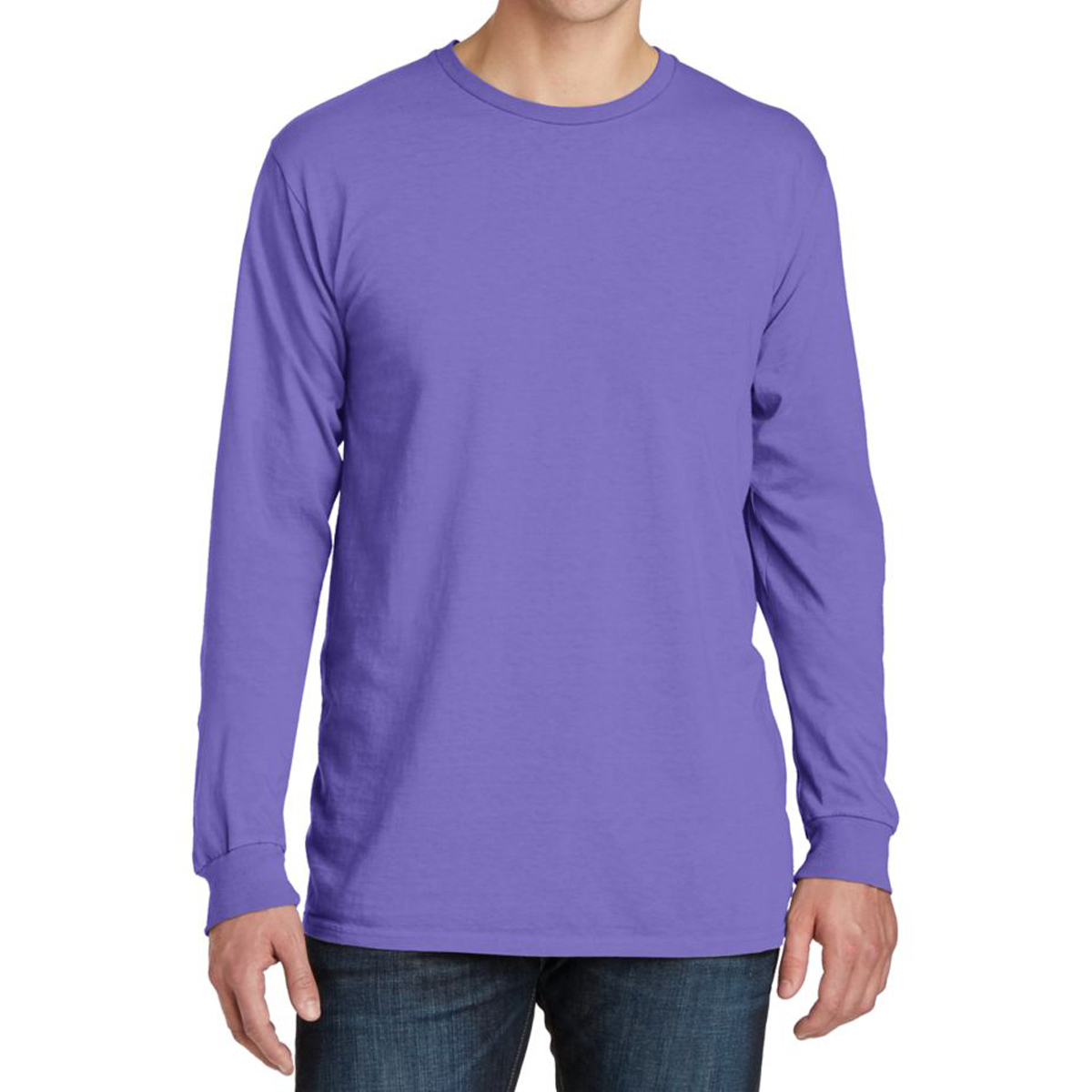Port & Company® Beach Wash™ Garment-Dyed Long Sleeve Tee