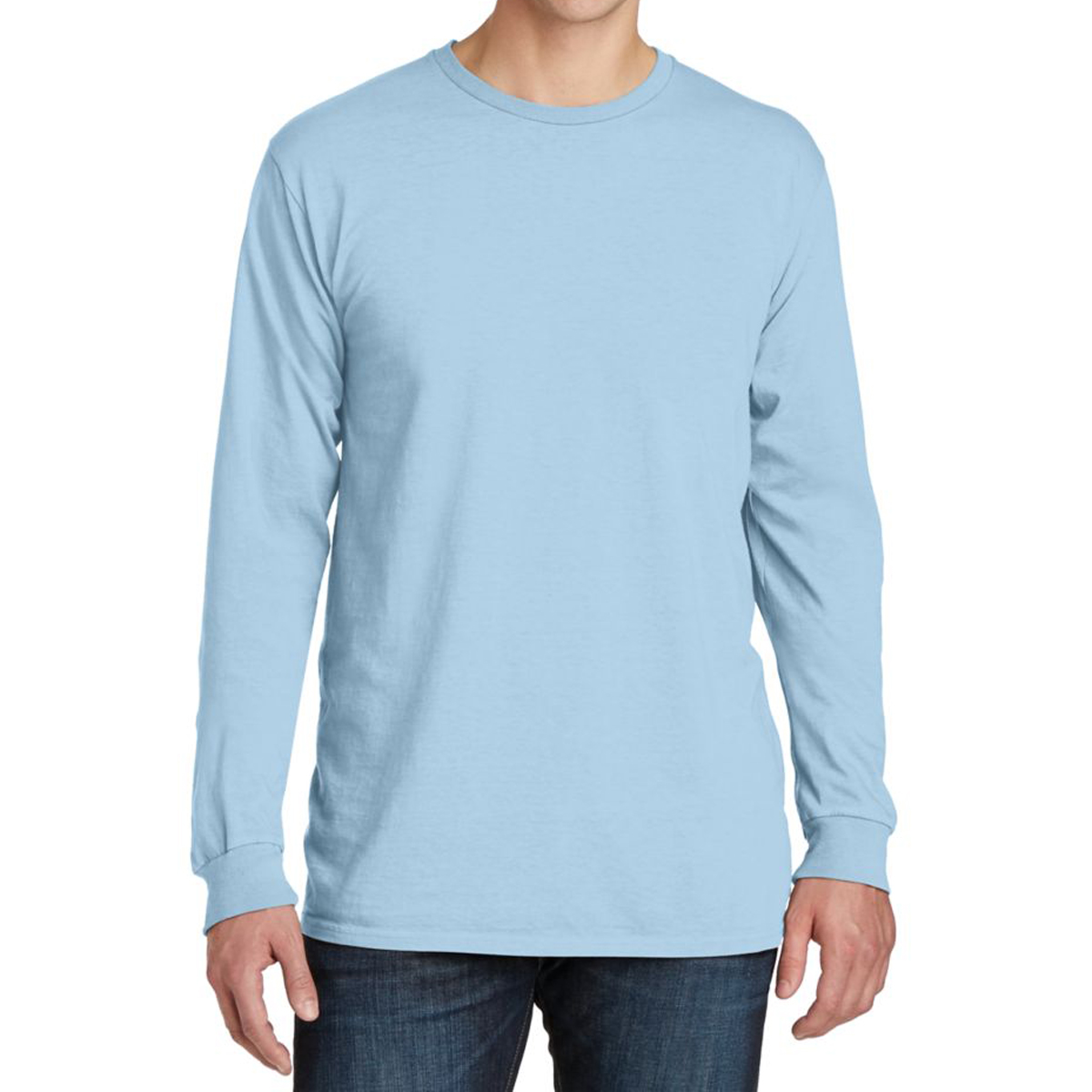 Port & Company® Beach Wash™ Garment-Dyed Long Sleeve Tee