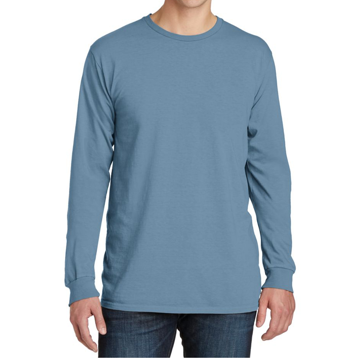 Port & Company® Beach Wash™ Garment-Dyed Long Sleeve Tee