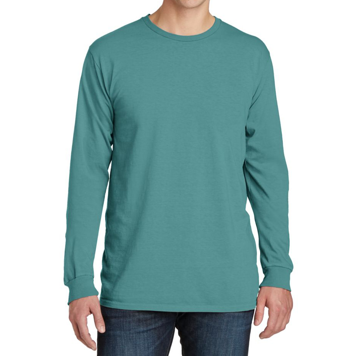 Port & Company® Beach Wash™ Garment-Dyed Long Sleeve Tee