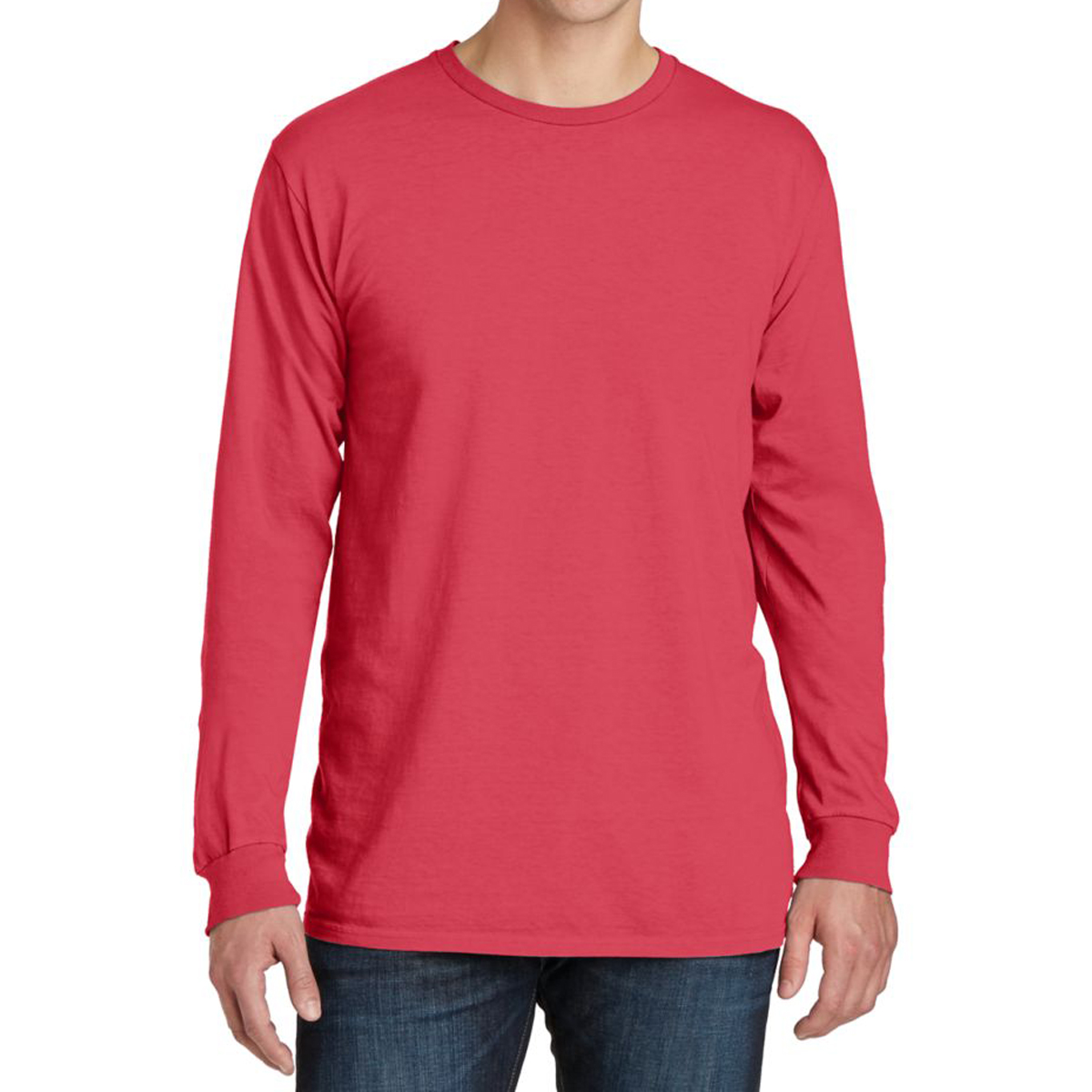 Port & Company® Beach Wash™ Garment-Dyed Long Sleeve Tee