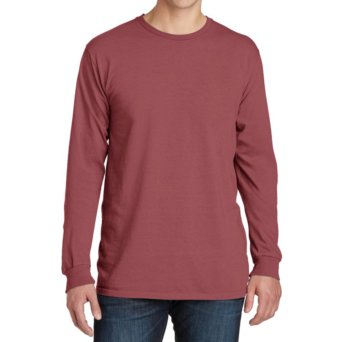 Port & Company® Beach Wash™ Garment-Dyed Long Sleeve Tee