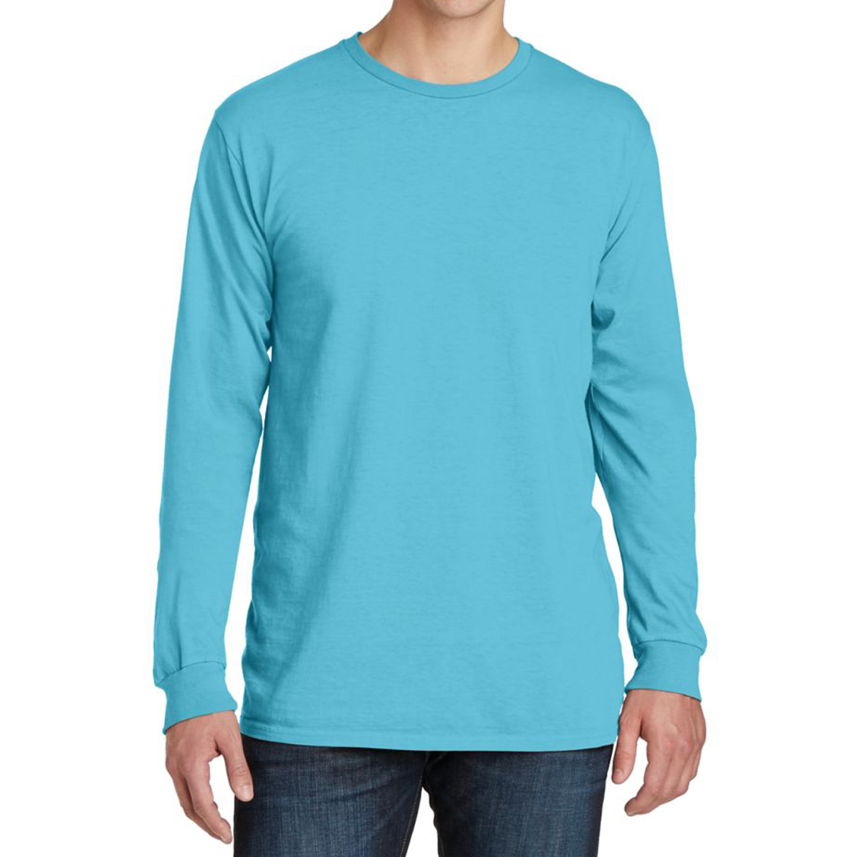Port & Company® Beach Wash™ Garment-Dyed Long Sleeve Tee
