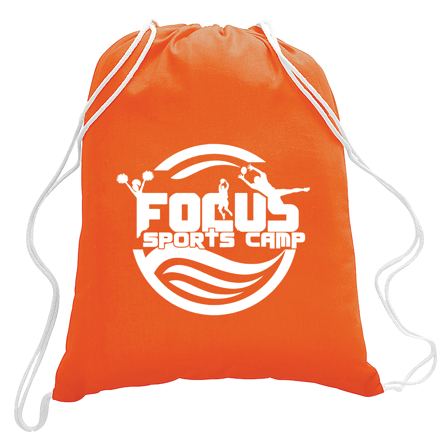 5.5 oz. Cotton Canvas Drawstring Backpack