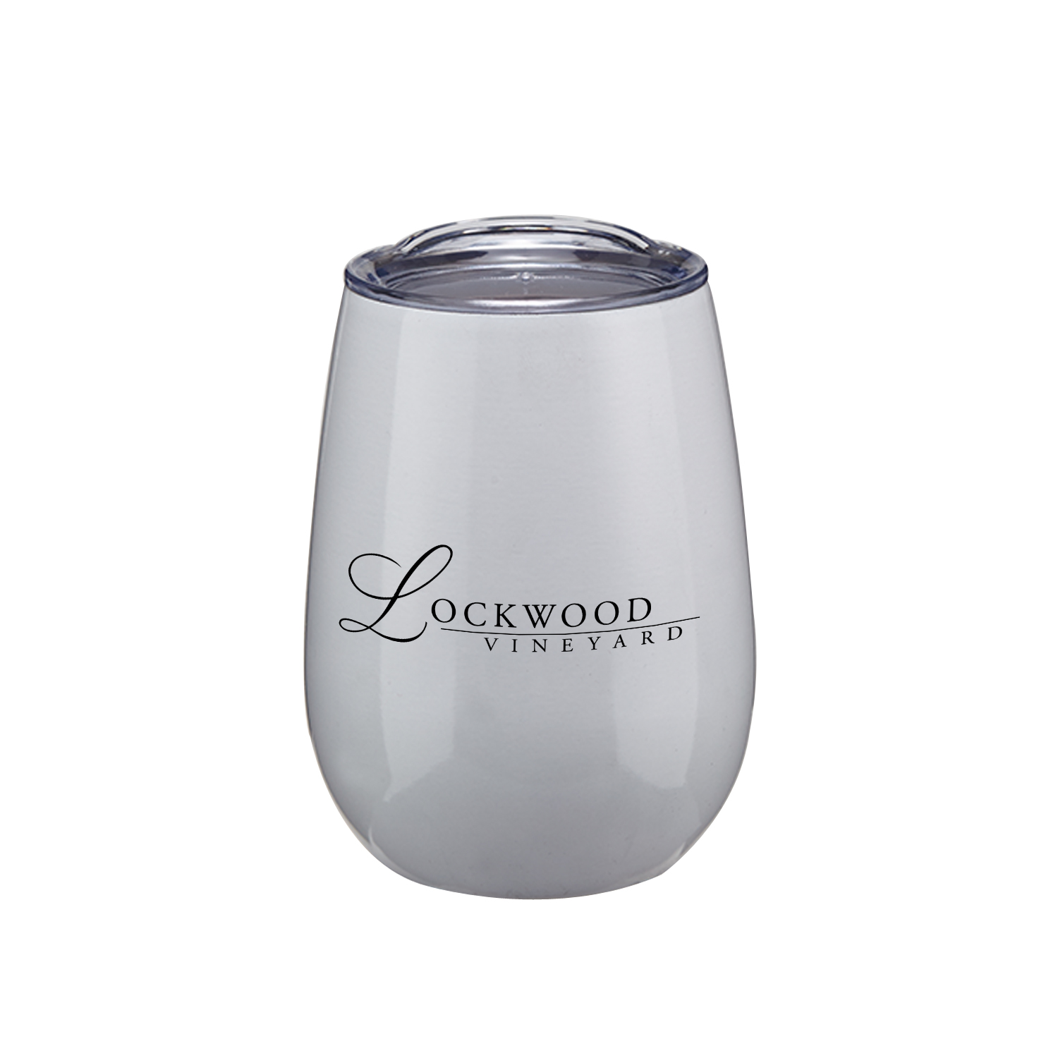 Vino Stainless Steel Stemless Wine Glass