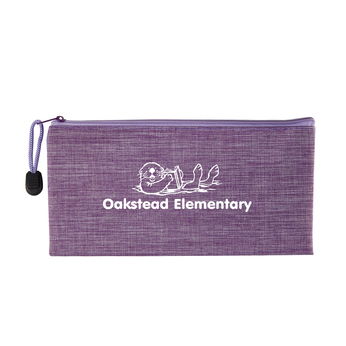 Heathered School Pouch