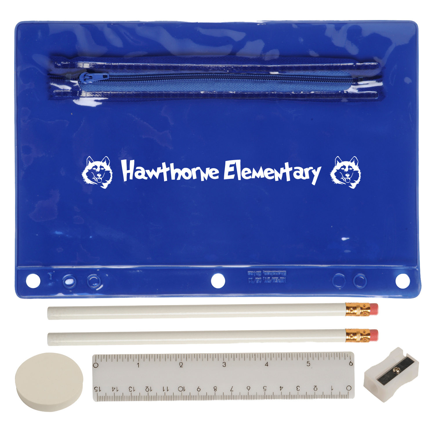 Translucent Deluxe School Kit-Blank Contents