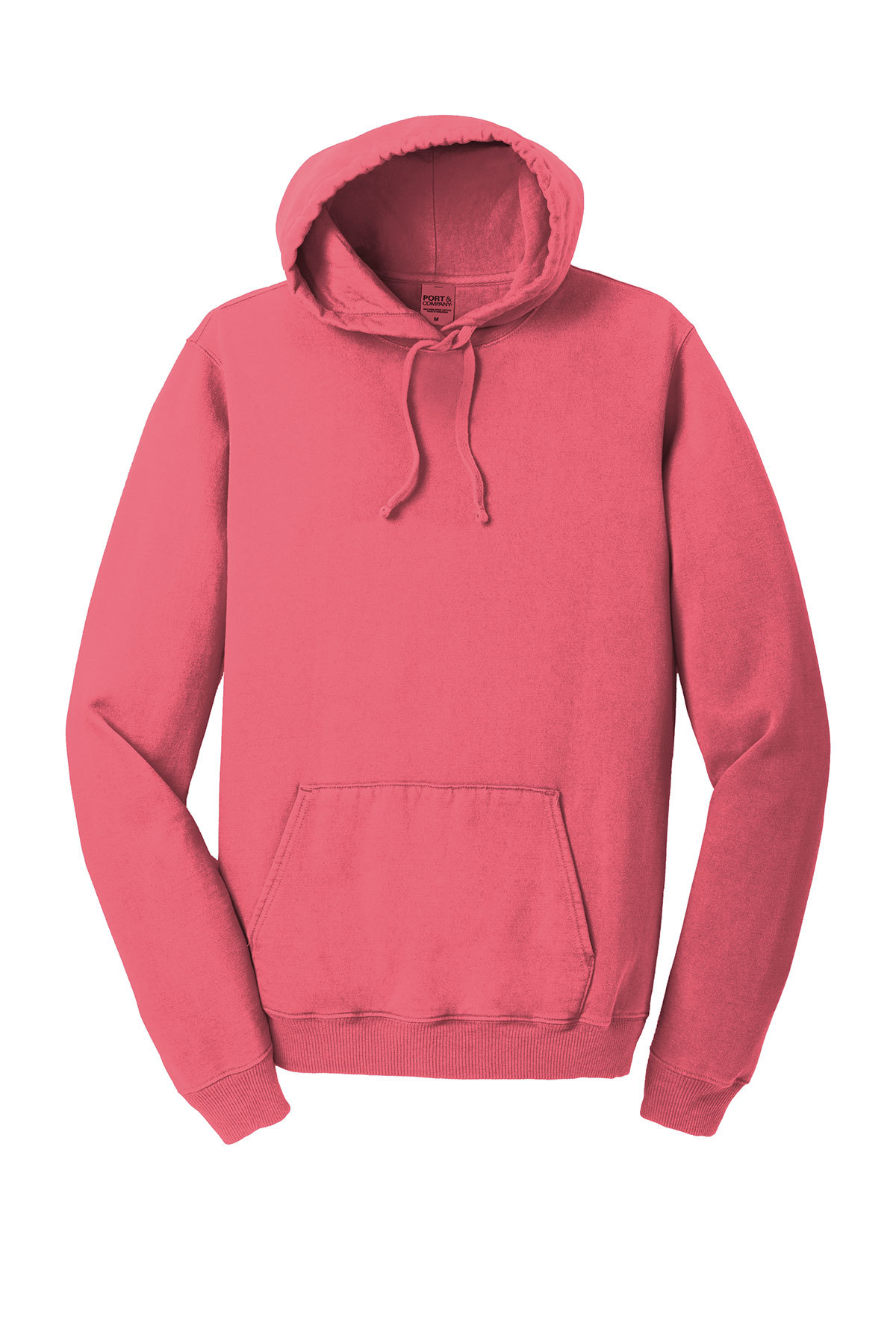 Port & Company® Pigment-Dyed Pullover Hooded Sweatshirt
