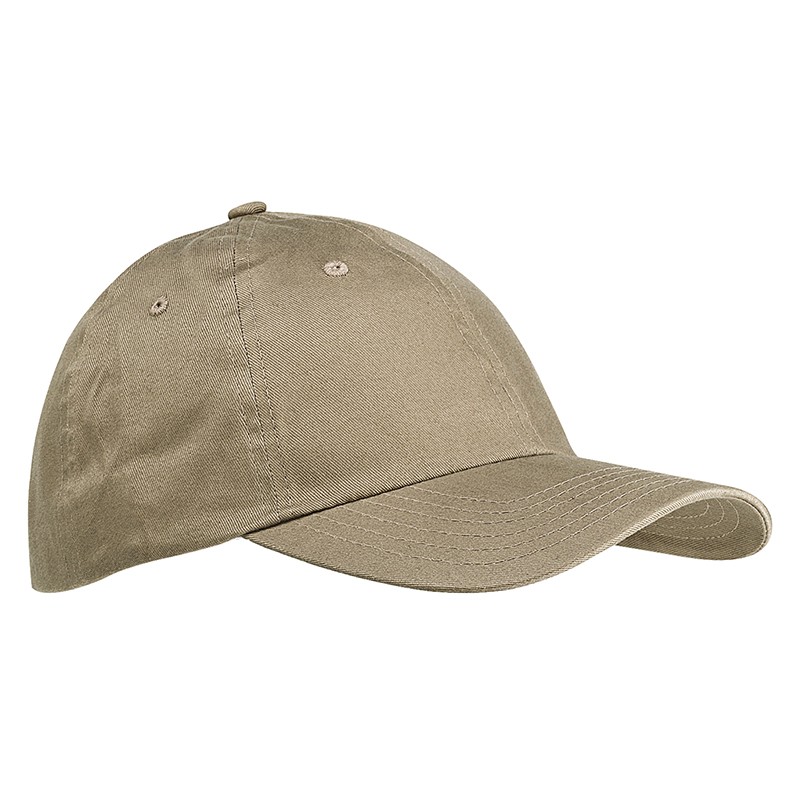 Big Accessories 6-Panel Brushed Twill Unstructured Cap