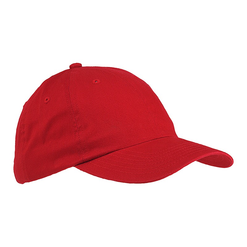 Big Accessories 6-Panel Brushed Twill Unstructured Cap