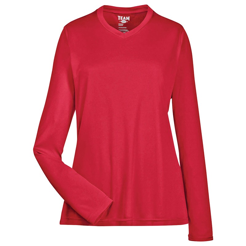 Team 365® Ladies' Zone Performance Long-Sleeve T-Shirt