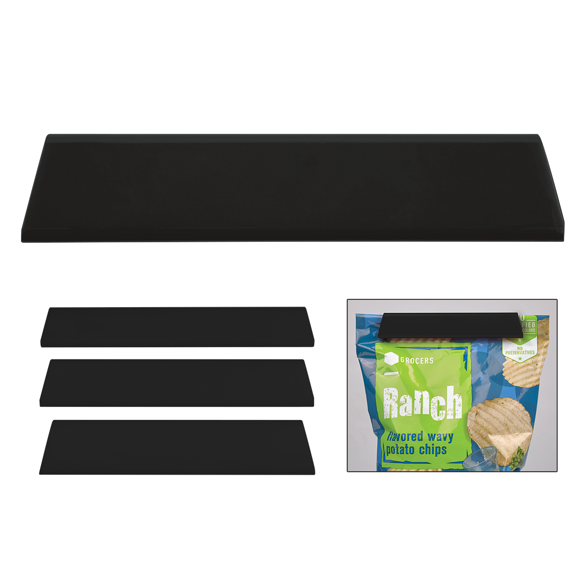 Slip-N-Seal 3-Piece Bag Clip Set