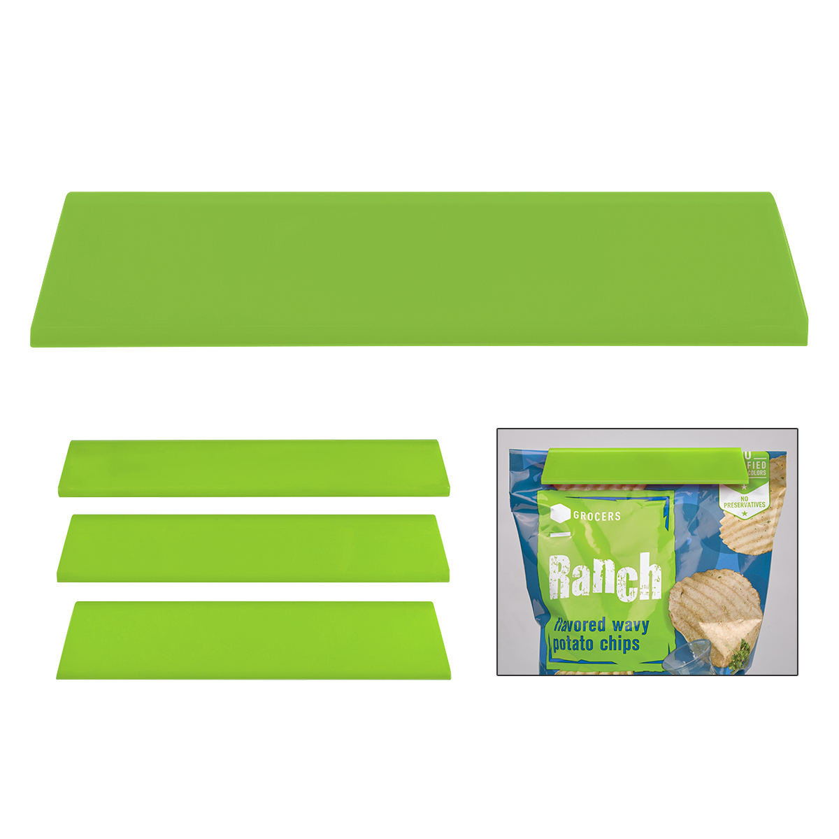 Slip-N-Seal 3-Piece Bag Clip Set