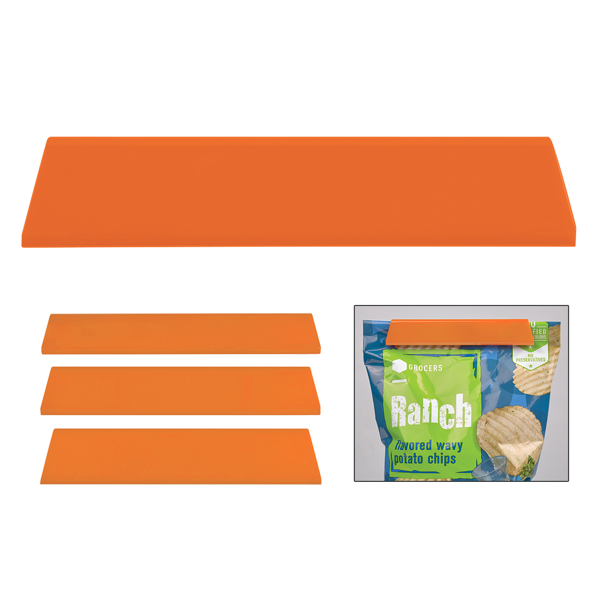 Slip-N-Seal 3-Piece Bag Clip Set