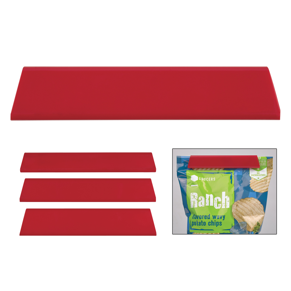 Slip-N-Seal 3-Piece Bag Clip Set