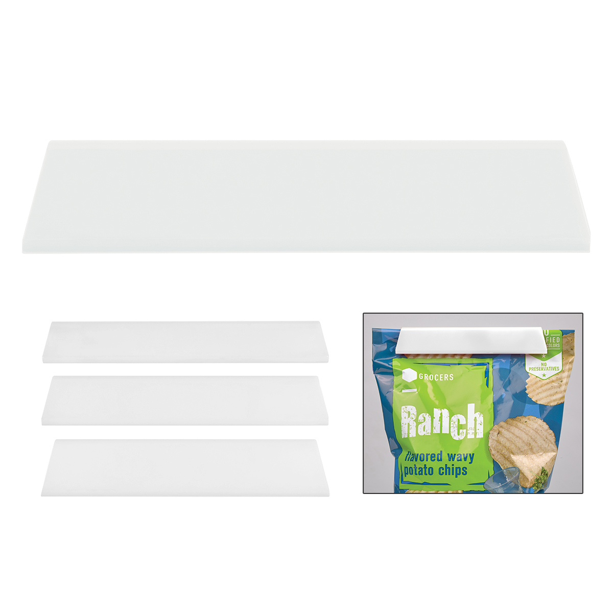 Slip-N-Seal 3-Piece Bag Clip Set