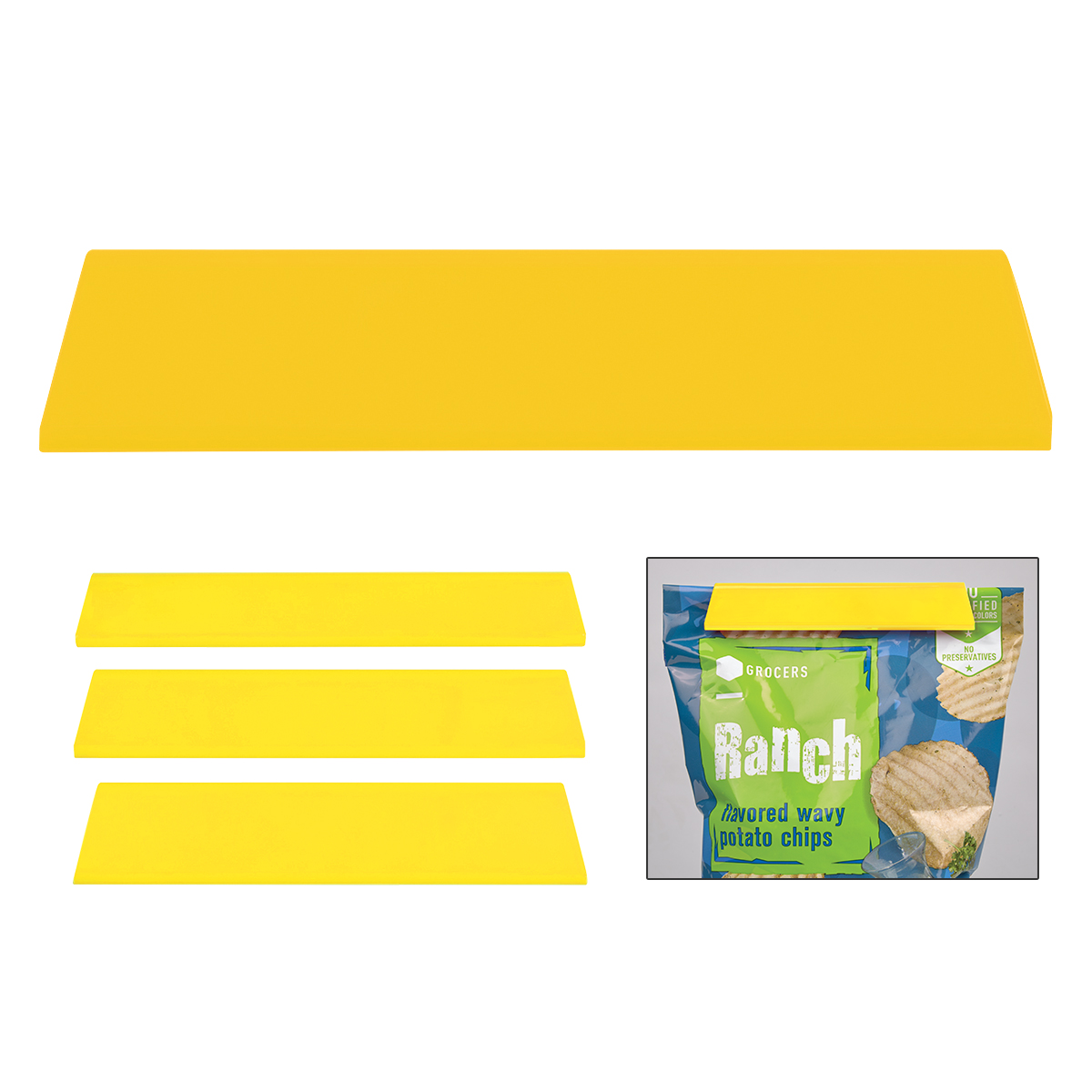 Slip-N-Seal 3-Piece Bag Clip Set