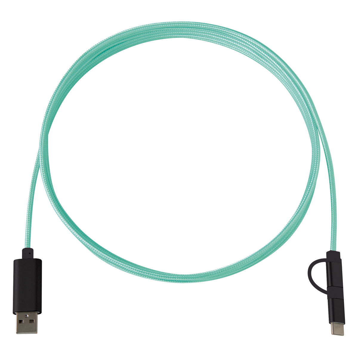 3-In-1 10 Ft. Braided Charging Cable