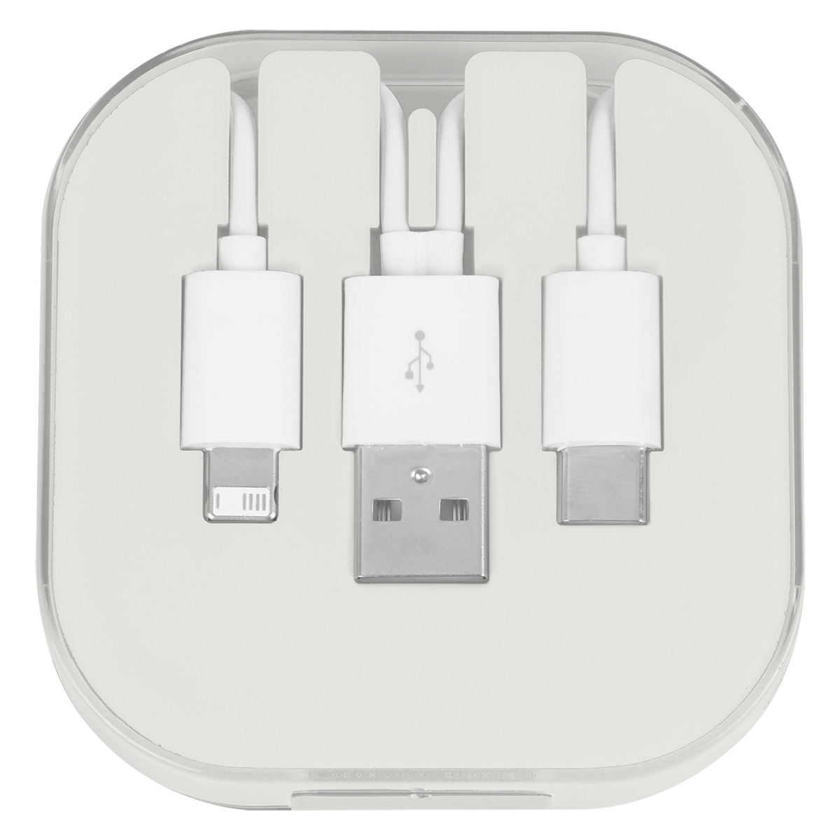 3-in-1 Charge Cable with Phone Stand