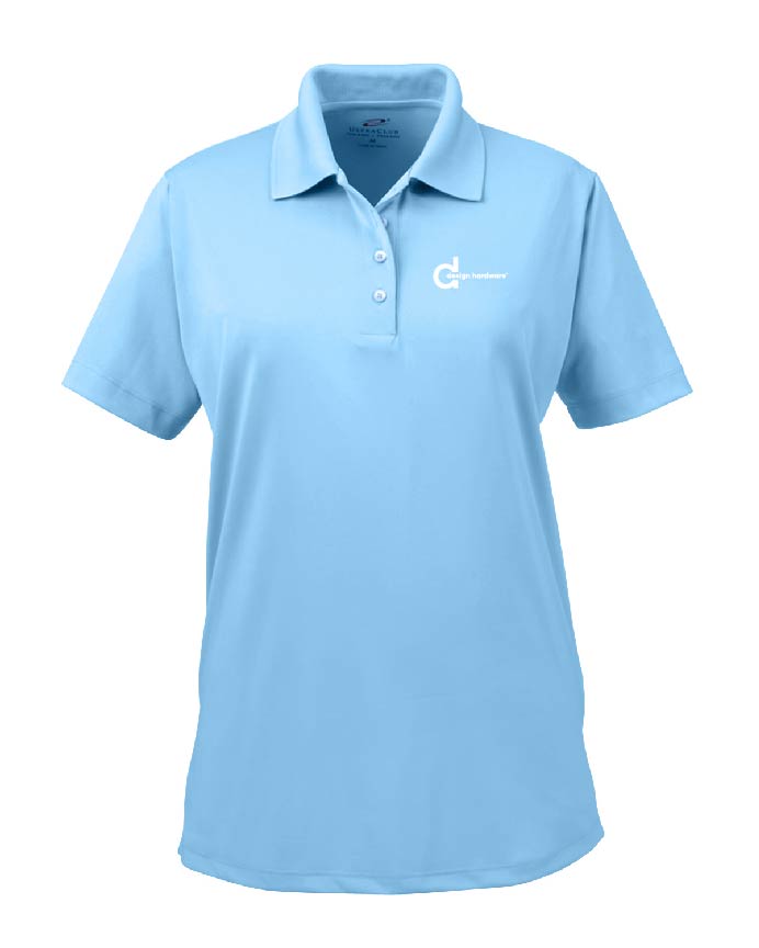 UltraClub Ladies' Cool & Dry Performance Interlock Polo
