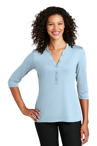 Port Authority ®  Ladies UV Choice Pique Henley