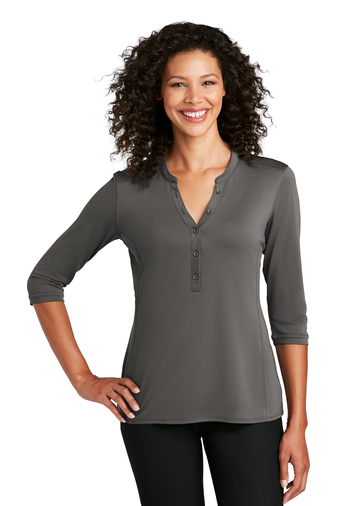 Port Authority ®  Ladies UV Choice Pique Henley